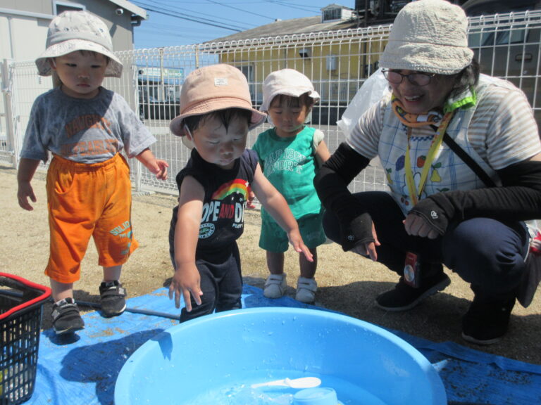 水あそび