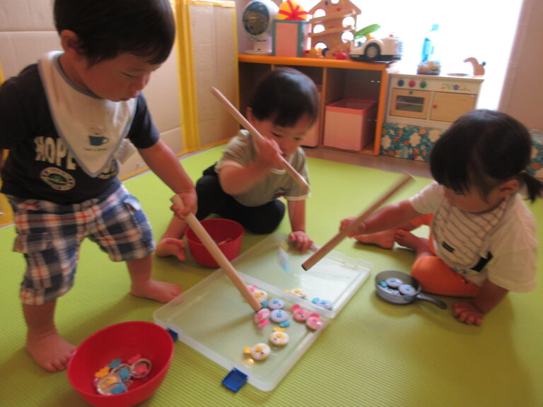 梅雨の１歳児